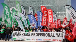 Cientos de trabajadores del Sescam claman a la Junta una negociación de la carrera profesional en Toledo