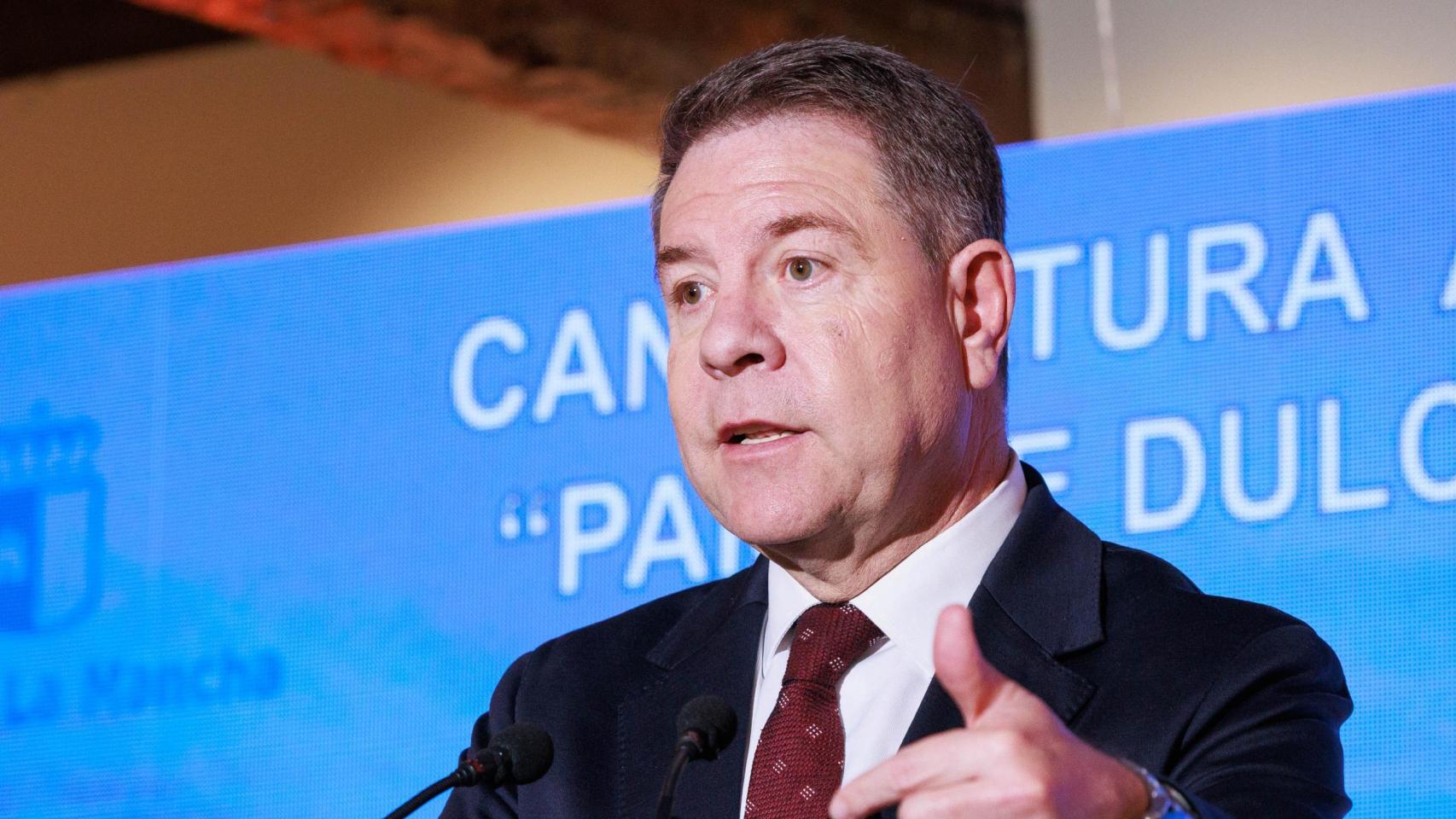 Emiliano García-Page, presidente de Castilla-La Mancha. Foto: JCCM.