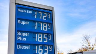 Imagen del precio de la gasolina.