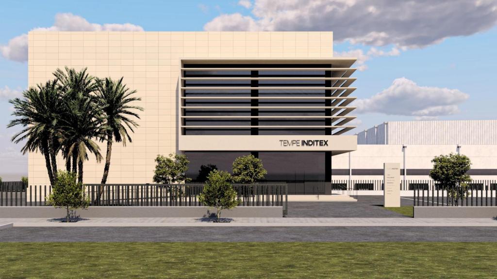 Render del nuevo centro de Tempe. EE