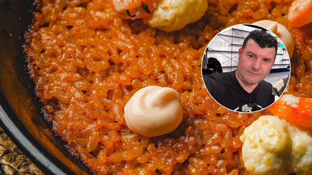 Un arroz del chef David Ariza.