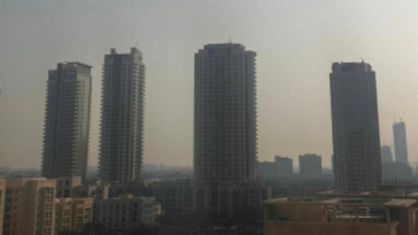 Vista de Dubái durante los bombardeos iraníes del 1 de marzo