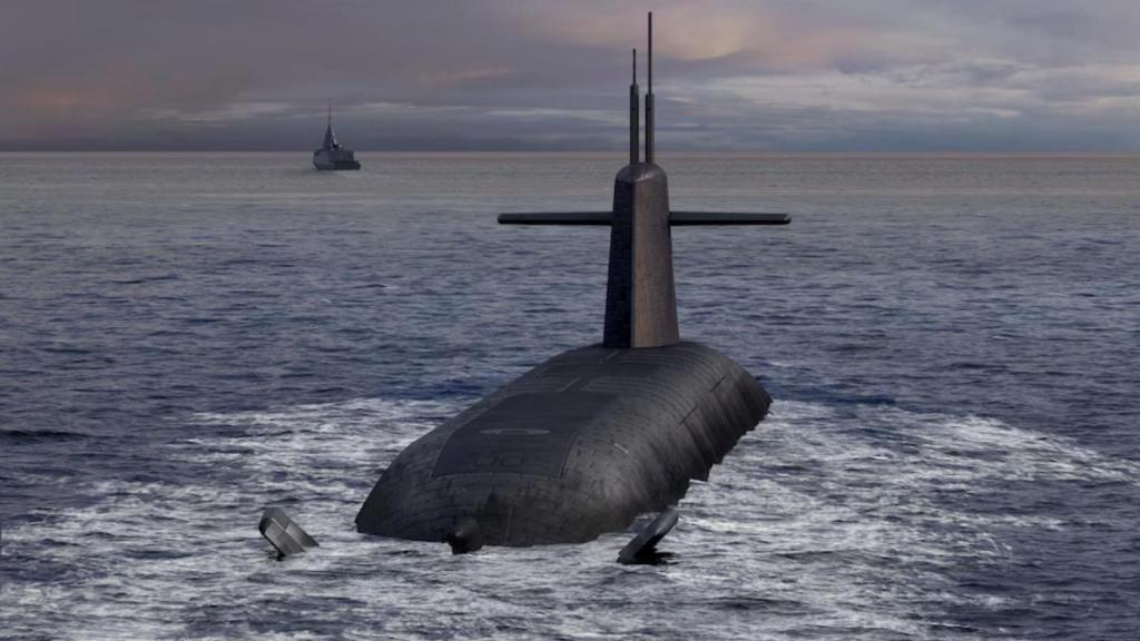 Futuro submarino de misiles balísticos de Francia.