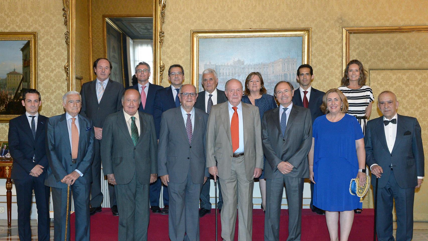 La ATP con el rey Juan Carlos I
