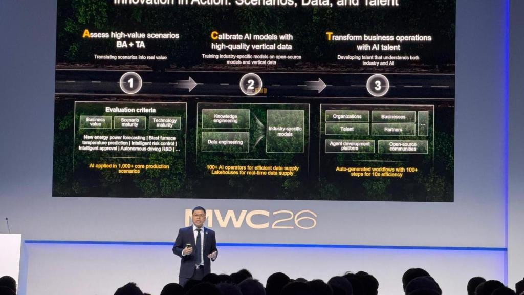 Nicholas Ma, presidente del departamento de cuentas claves de Gobierno y empresas globales de Huawei.