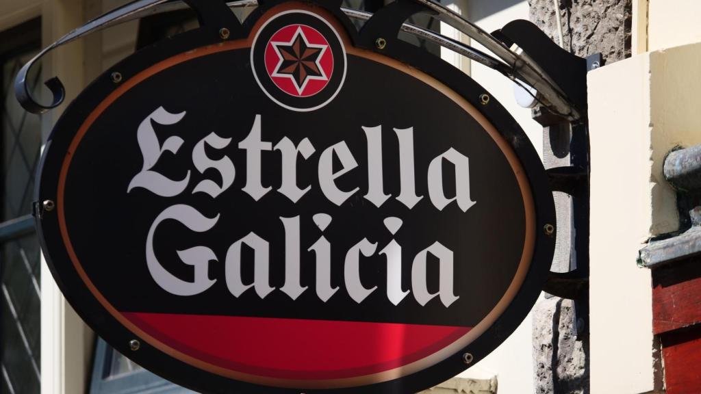 Cartel de Estrella Galicia