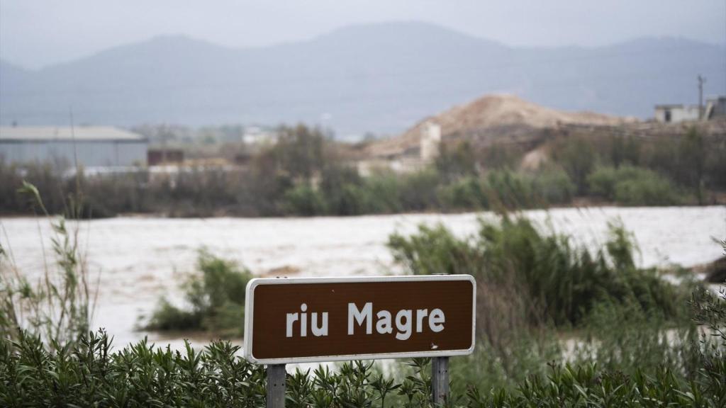 Crecida del río Magre, a 29 de octubre de 2024. Jorge Gil/Europa Press