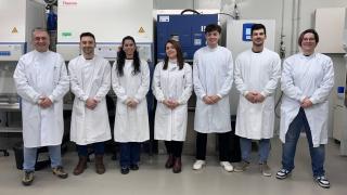 Michal Letek, Pablo Castañera, Helena Á. Ferrero, Farzaneh Javadimarand, Sergio Fernández-Martínez, Jesús Llano-Verdeja y Blanca Lorente-Torres, de la Universidad de León