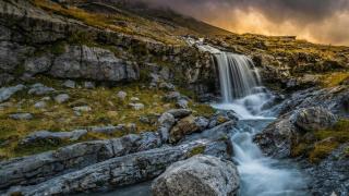 Ruta hasta la cascada de la Cola de Caballo.