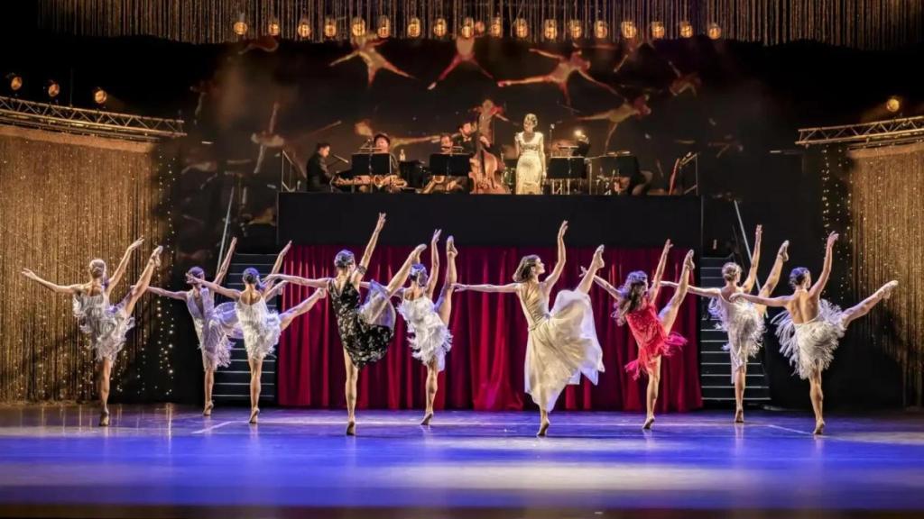 El Gran Gatsby show.