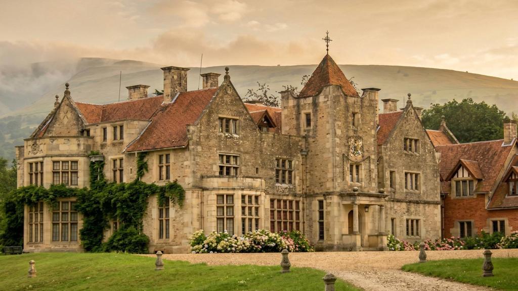 El Palacio de Hornillos en Las Fraguas, Santander (Cantabria).