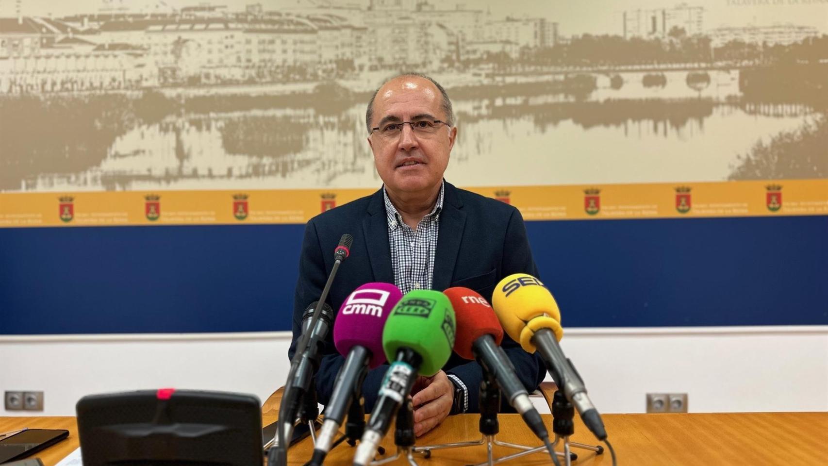 Jesús García-Barroso, portavoz del equipo de Gobierno de Talavera de la Reina.