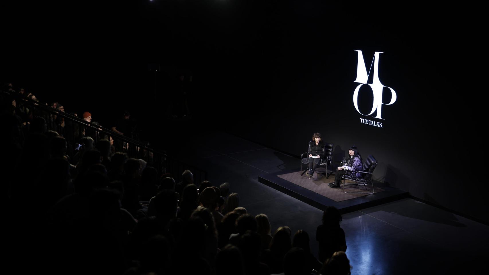 Anna Sui en The MOP Talk en A Coruña.