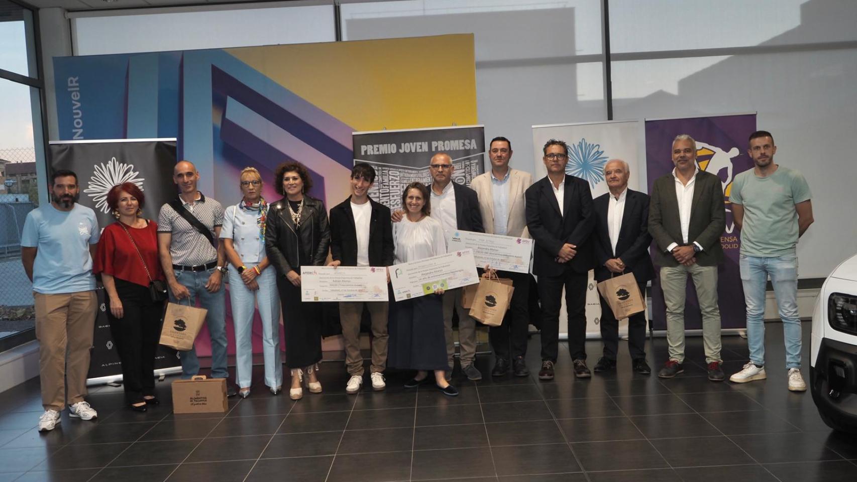 Entrega del premio Joven Promesa de la ADPV el pasado año 2025.