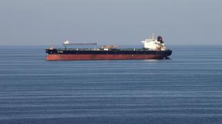 Oil tankers pass through the Strait of Hormuz, December 21, 2018.