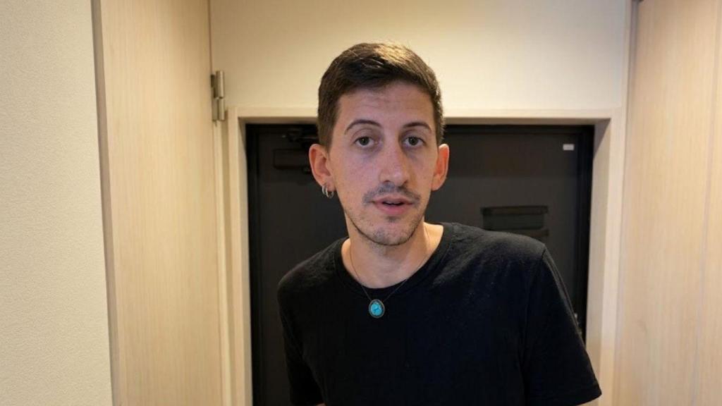 Juan, joven español en Japón.