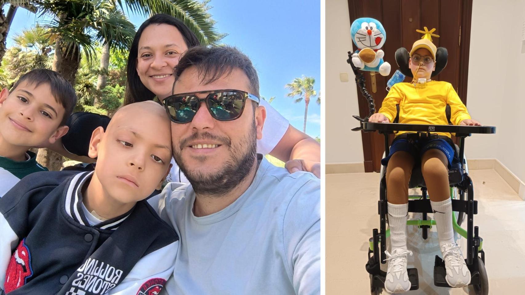 Nico y su familia.