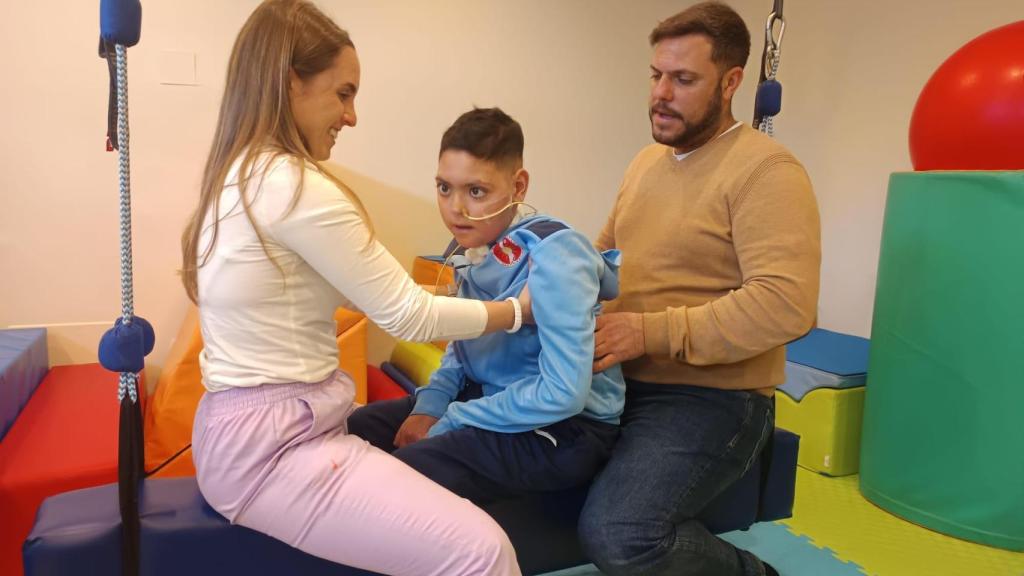 Nico, en terapia.
