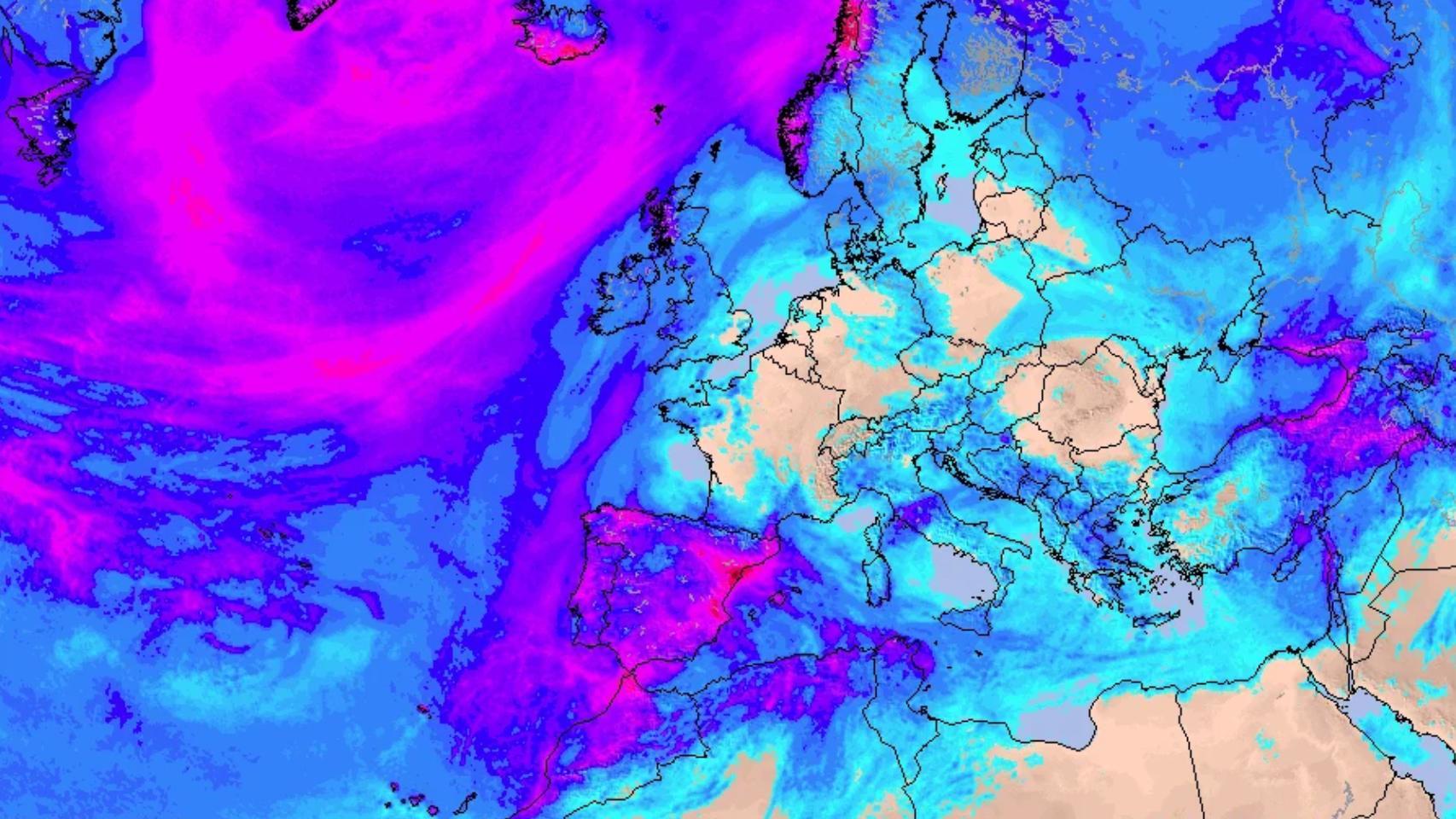Aemet avisa del cambio de tiempo en España: llega una borrasca que dejará lluvia con barro y fuertes rachas de viento