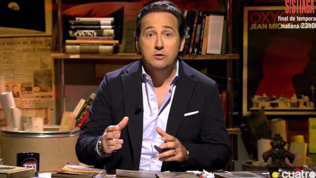 Iker Jiménez, este domingo en 'Cuarto Milenio'.