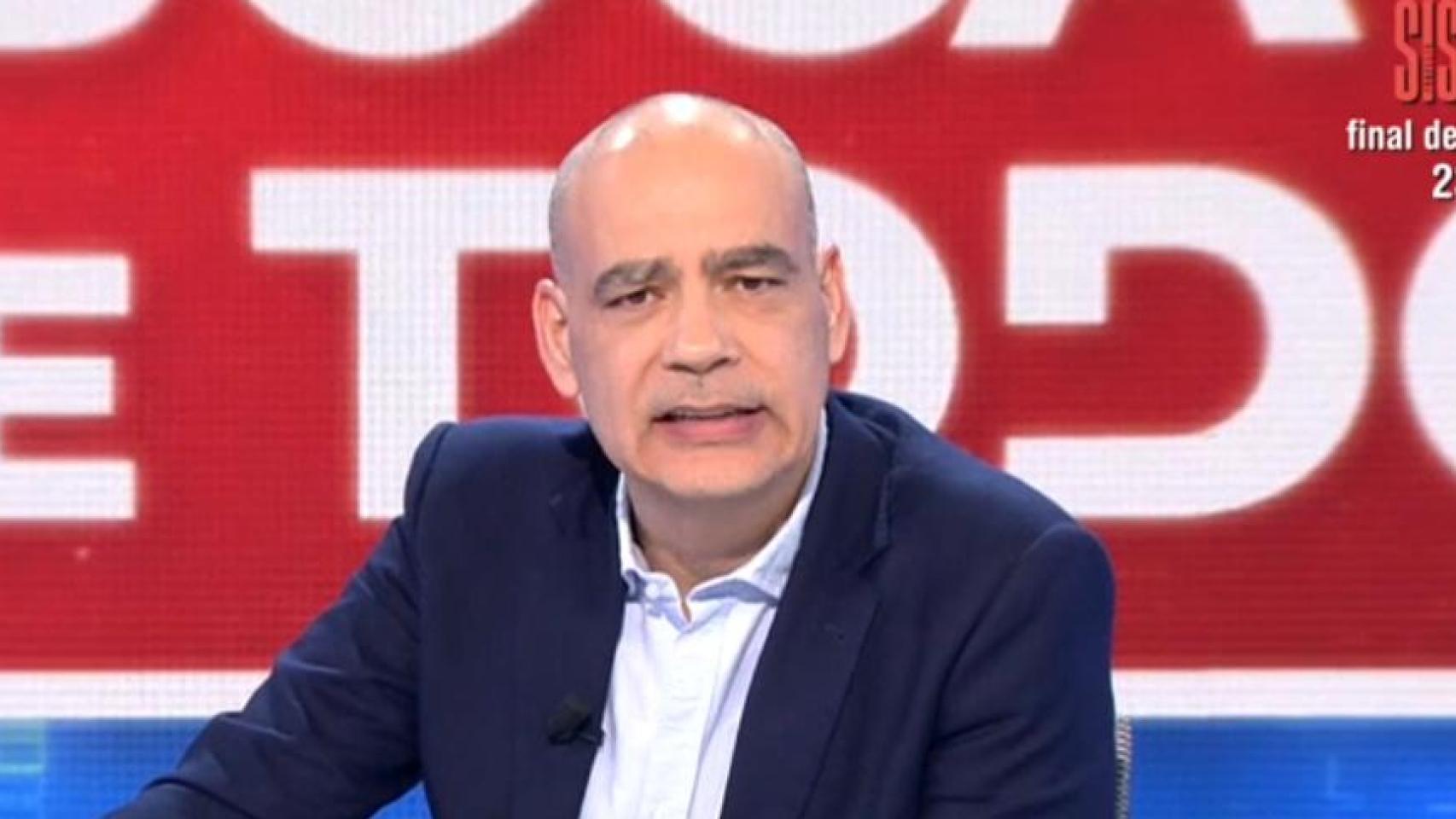 Nacho Abad, este lunes, 2 de marzo, en el programa de Cuatro 'En boca de todos'.