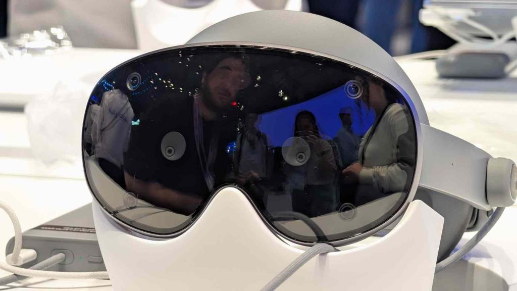 Las gafas inmersivas Samsung Galaxy XR.