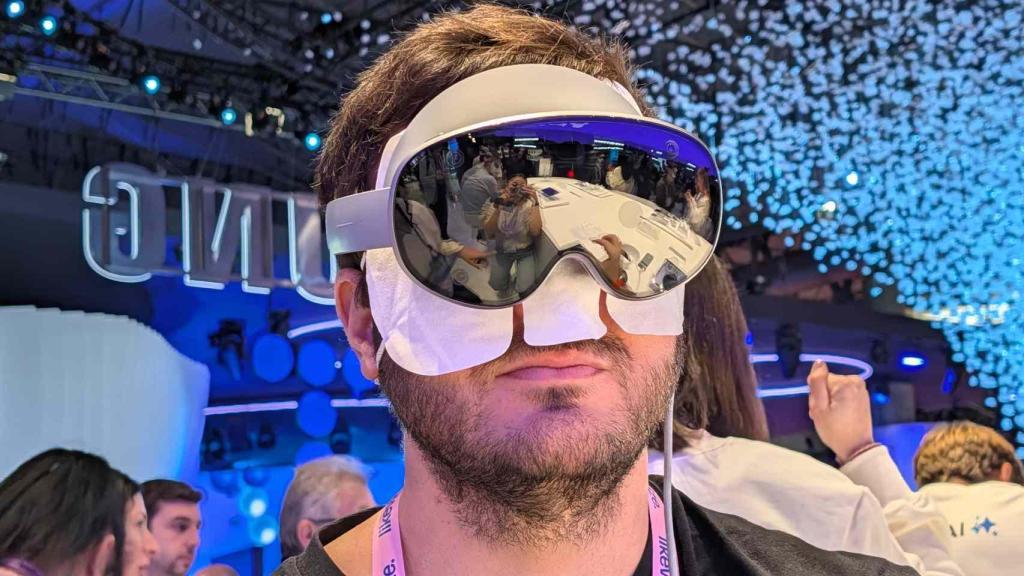 Las gafas inmersivas Samsung Galaxy XR.