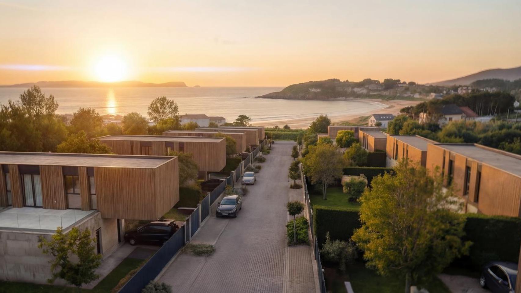 Vivienda de lujo con vistas al mar.