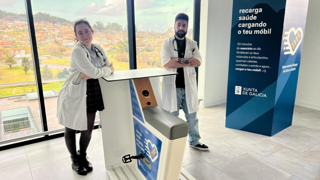 Pablo Díaz y Eva Diz.