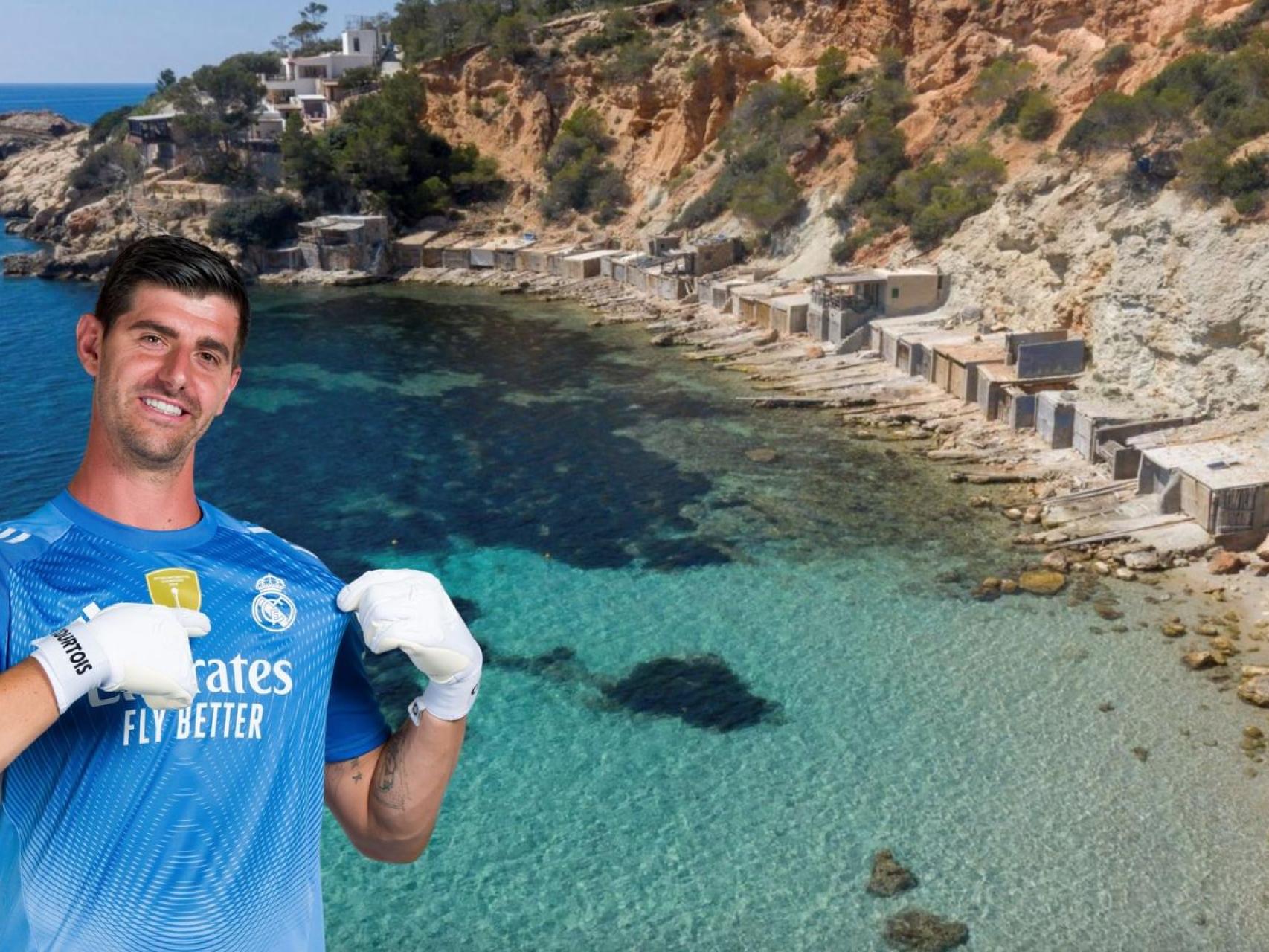 El destino de vacaciones preferido de Courtois en España