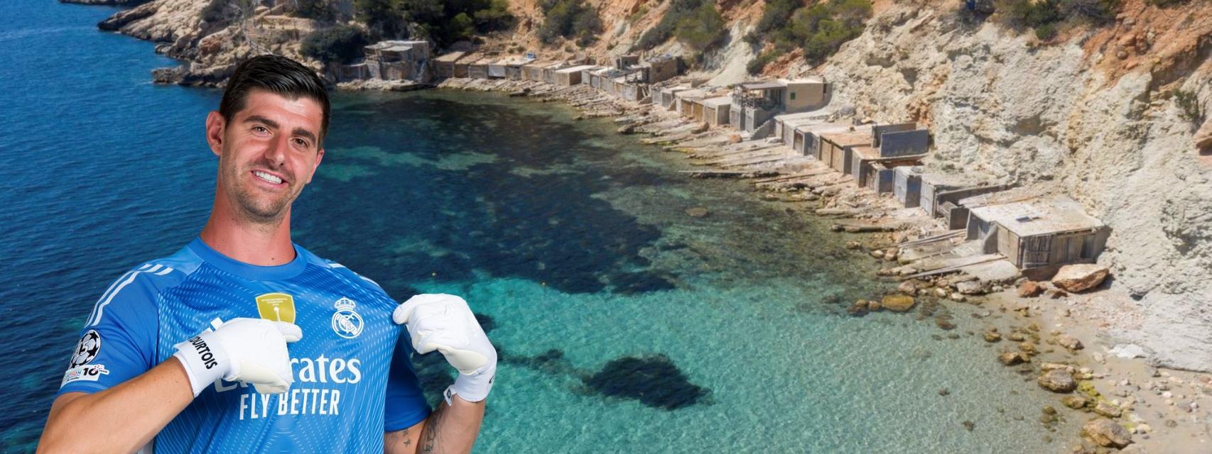 El destino de vacaciones preferido de Courtois en España