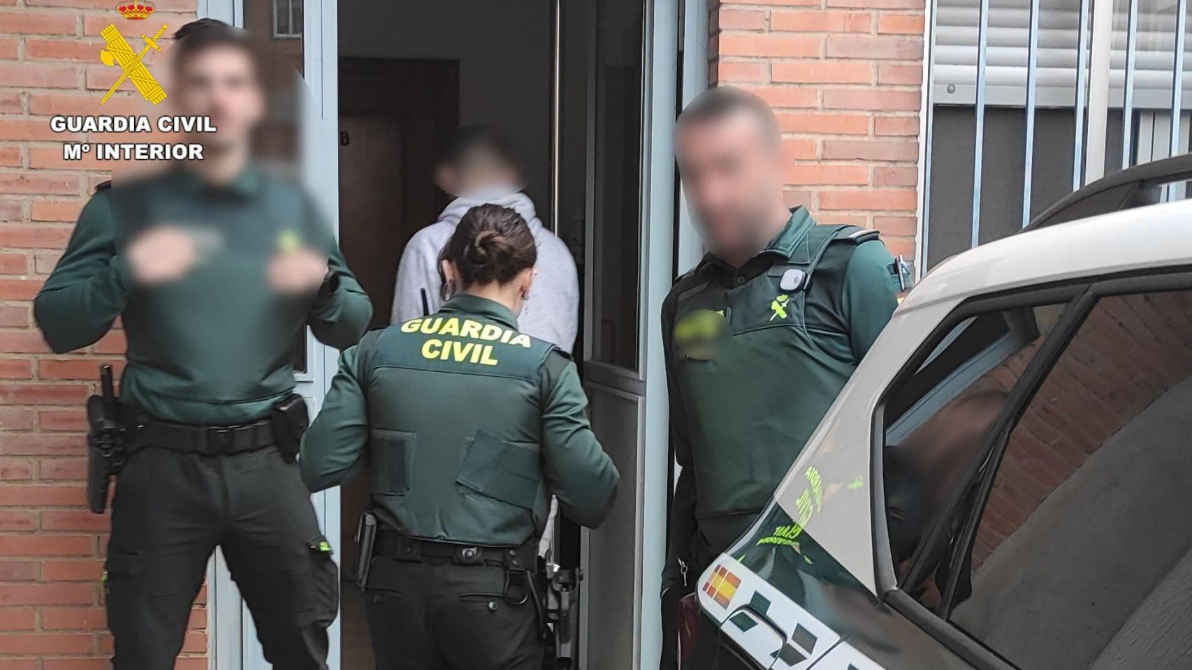 Detenido un varón por retener a una mujer contra su voluntad en la comarca de La Guareña