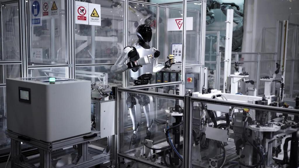 Robot humanoide de Xiaomi.