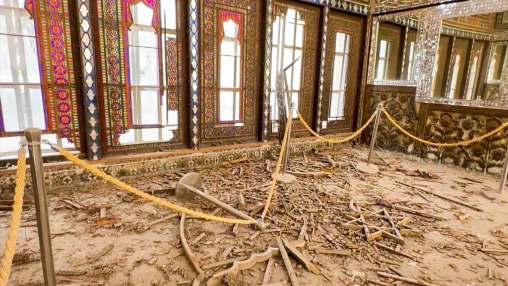 Interior del Palacio de Golestán de la capital de Irán, Teherán Foto: Europa Press / TASNIMNEWS / ZUMA PRESS / CONTACTOPHOTO