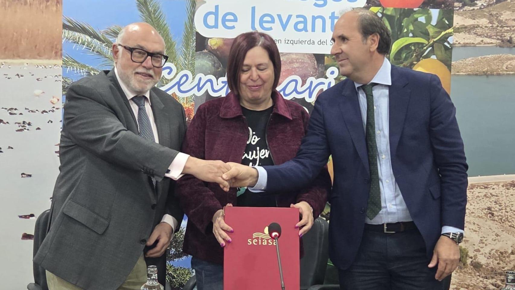La secretaria de Estado de Agricultura y Alimentación, Begoña García, este martes en Elche.