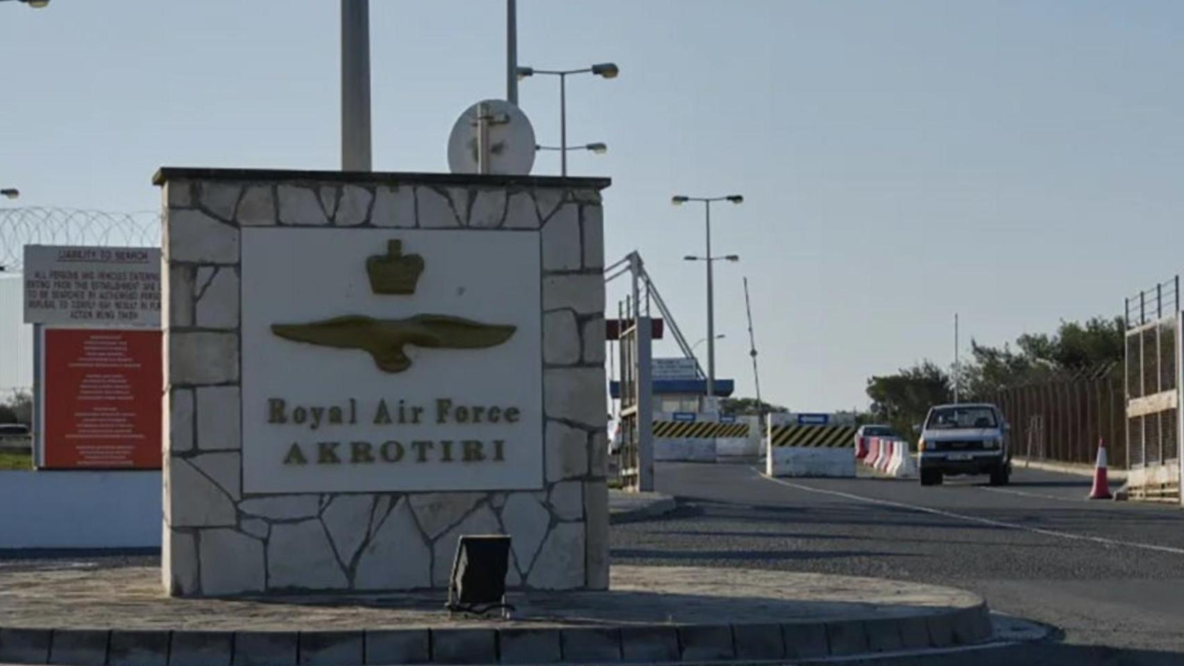 La base británica de RAF Akrotiri en Chipre.