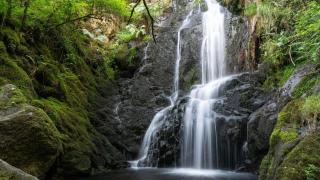 Cascada de Escuadro, en Silleda (Pontevedra)
