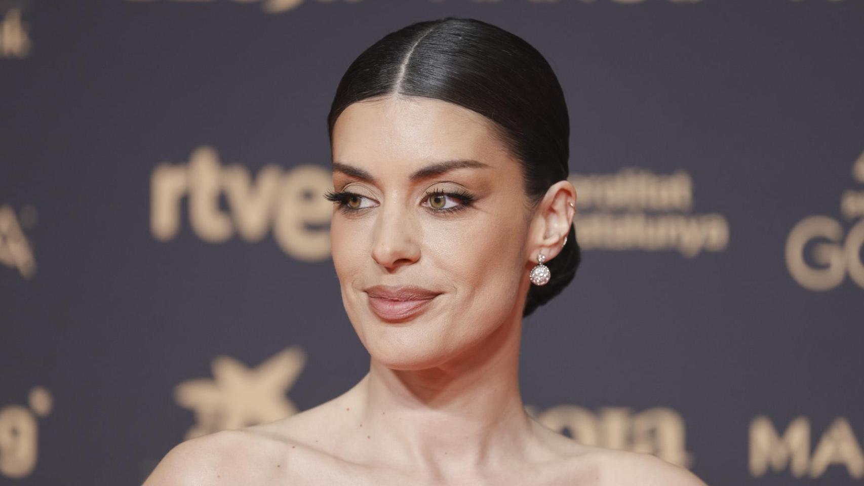Dulceida, en el 'photocall' de la gala de los Premios Goya 2026.