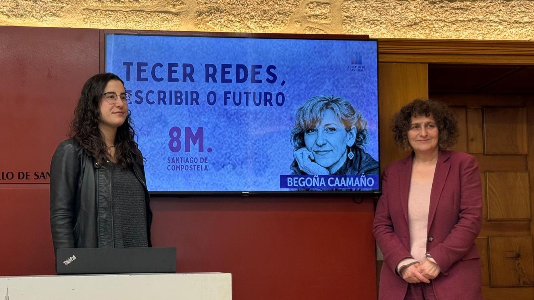 Begoña Caamaño será la protagonista en la programación del 8M de Santiago