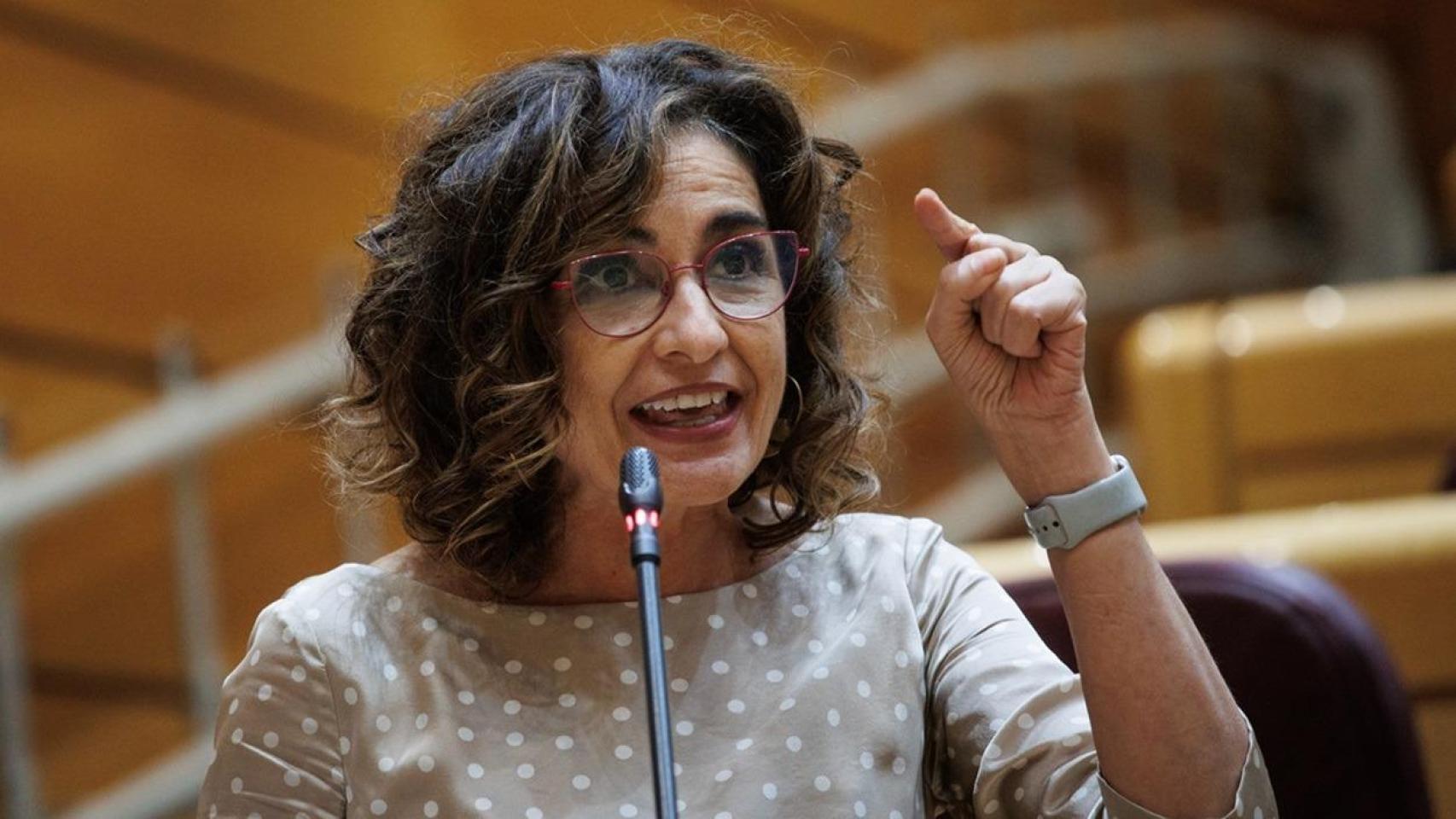 María Jesús Montero, ministra de Hacienda.