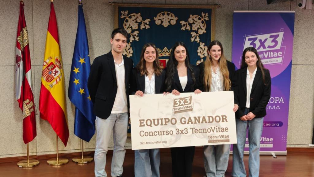 Imagen del equipo ganador.