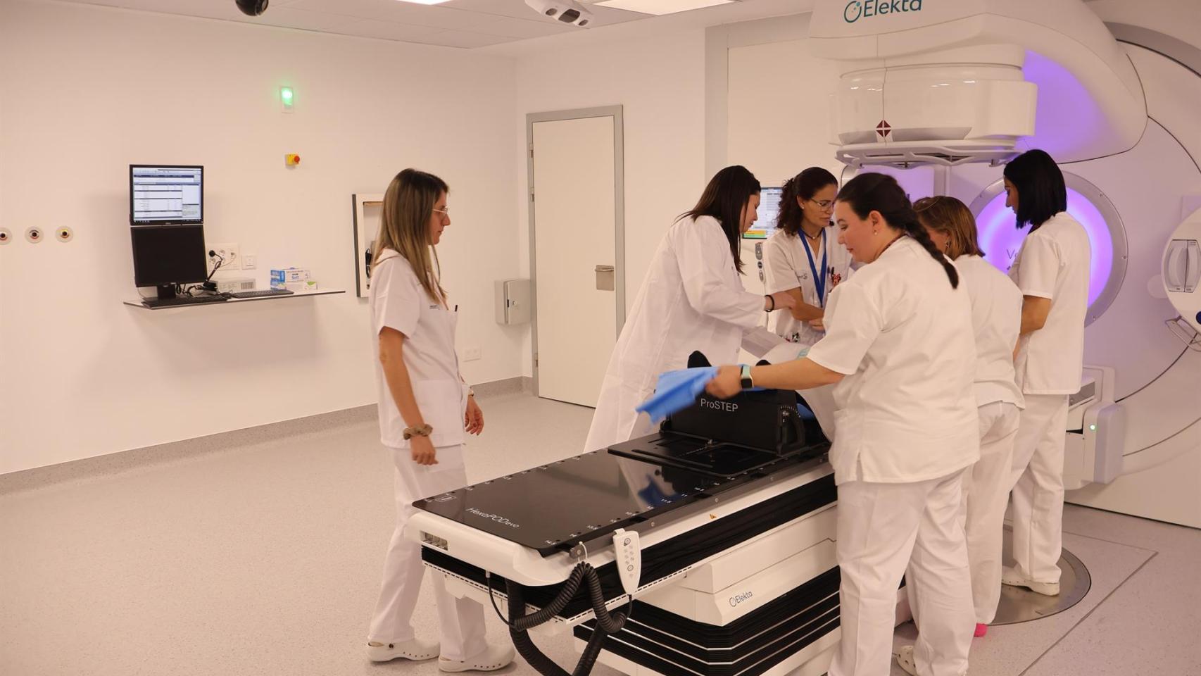 Servicio de Radioterapia Oncológica en el Hospital Universitario de Cuenca.