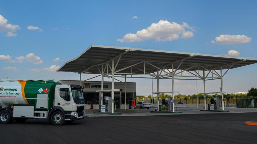 Gasolinera Navamuel en Guadamur (Toledo).