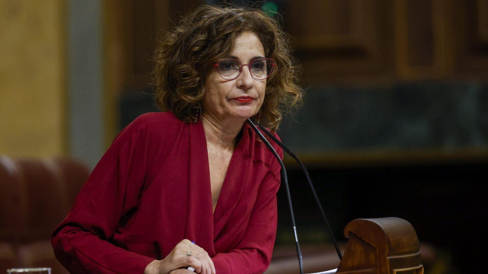 María Jesús Montero, ministra de Hacienda.