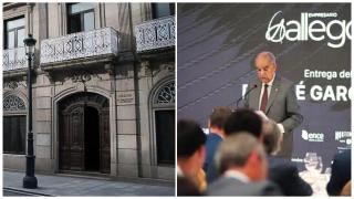 Colegio María Inmaculada de Vigo y el empresario José García Costas