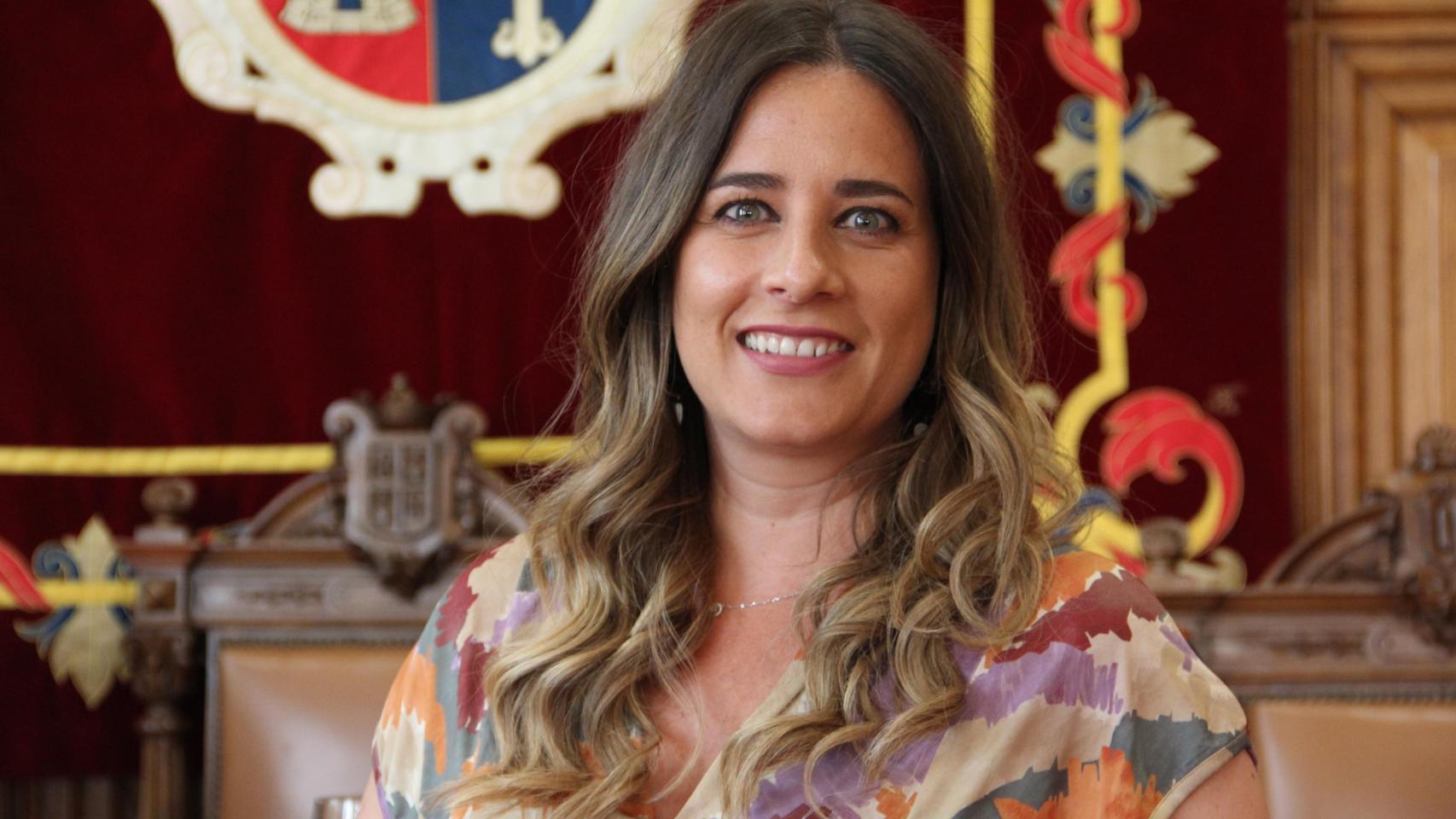 La concejal del Partido Popular en el Ayuntamiento de Palencia, Laura Lombraña