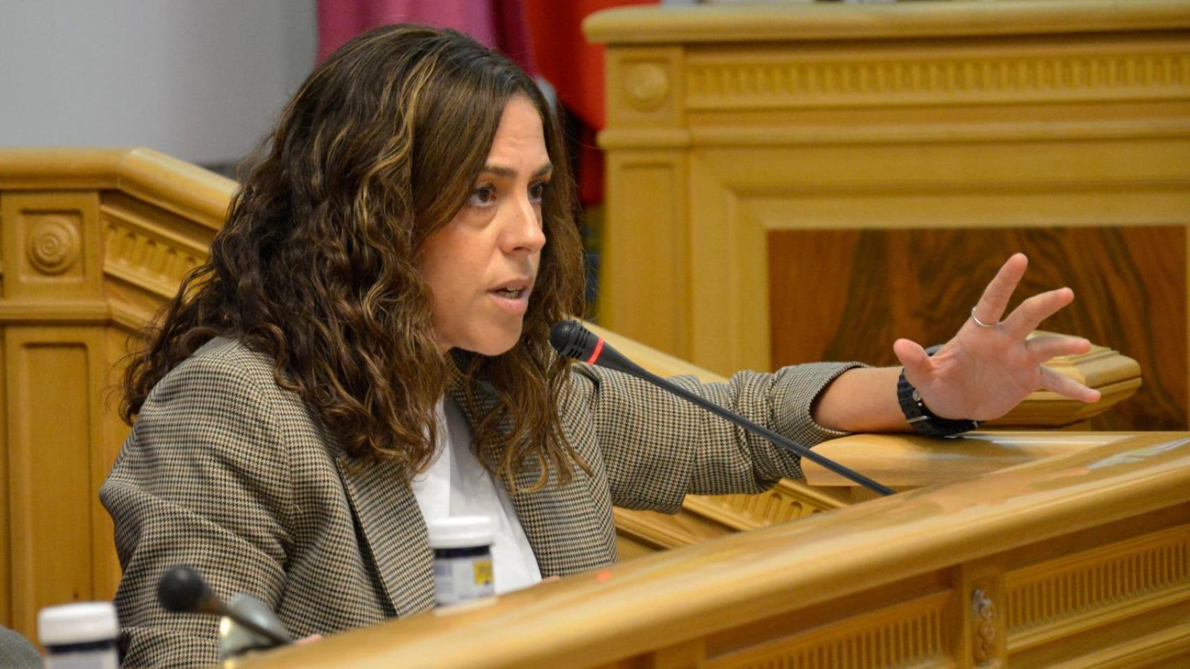 Noelia de la Cruz, líder del PSOE en el Ayuntamiento de Toledo en una imagen de archivo.