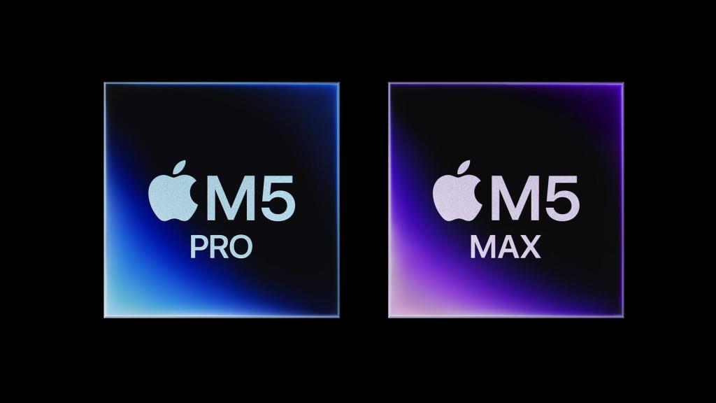 M5 Pro y M5 Max.