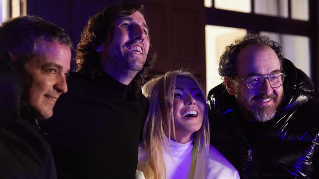Los cuatro integrantes de La Oreja de Van Gogh, en una imagen compartida en sus redes sociales.