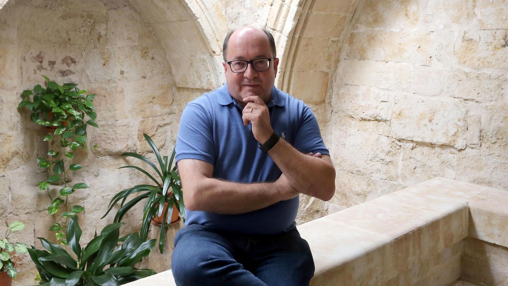 Manuel Muiños, sacerdote y presidente de Proyecto Hombre en Salamanca.